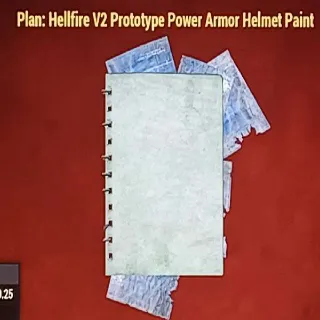 Hellfire V2 Prototype Power Armor Helmet Paint