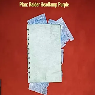 Raider Headlamp Purple