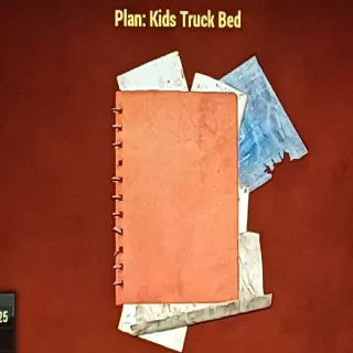 Kids Truck Bed