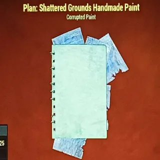 Shattered Grounds Paint Plan