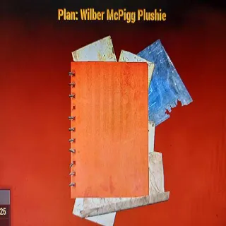 Wilber McPigg Plushie