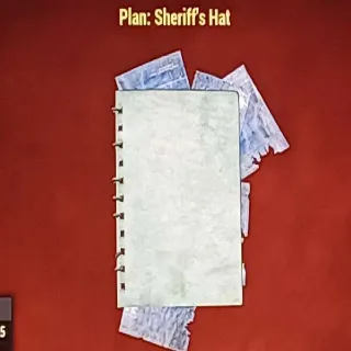 Sheriff's Hat Plan