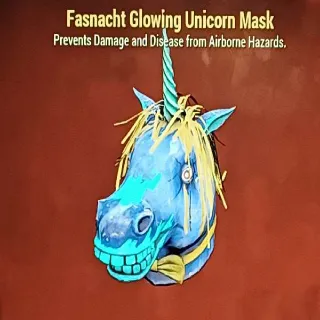 Glowing Unicorn Mask