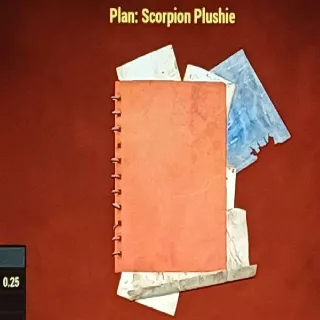 Scorpion Plushie Plan