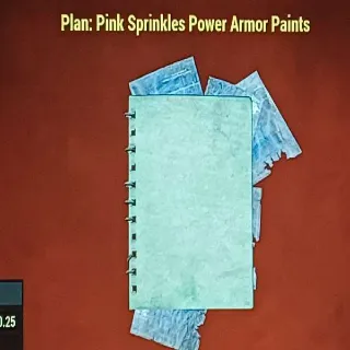 Pink Sprinkles Power Armor Paint