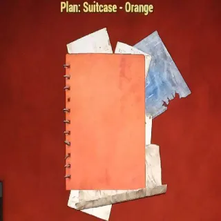 Suitcase Orange