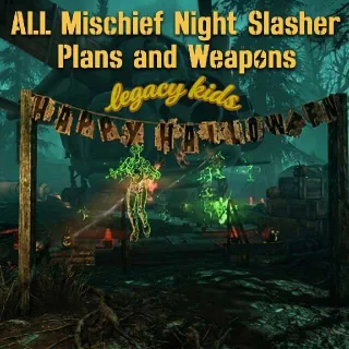All Mischief Night Slasher Plans and Weapons
