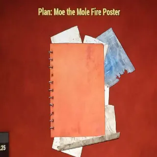 Moe the Mole Fire Poster