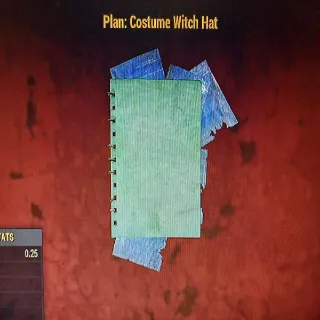 Plan | Costume Witch Hat