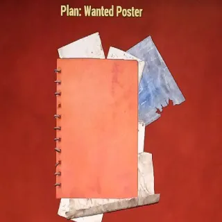 Wanted Poster Plan