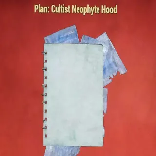 Cultist Neophyte Hood plan