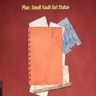 Small Vault Girl Statue