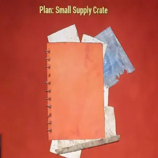 Small Supply Crate Plan