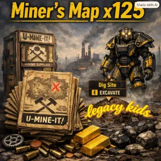 Miner's Map x125