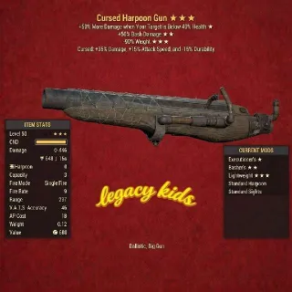 Cursed Harpoon Gun