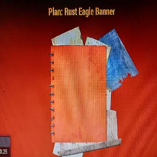 Rust Eagle Banner