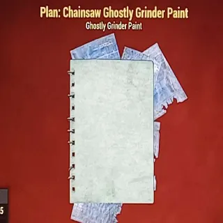 Chainsaw Ghostly Grinder Paint