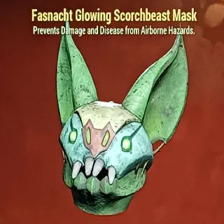 Glowing Scorchbeast Mask