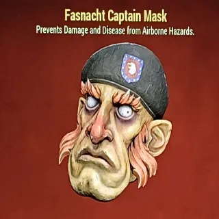 Fasnacht Captain Mask