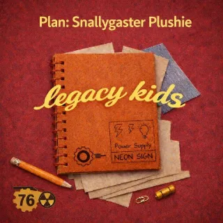 Snallygaster Plushie Plan