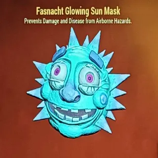 Glowing Sun Mask