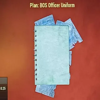 BOS Officer Uniform Plan