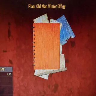 Old Man Winter Effigy