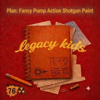 Fancy Pump Action Shotgun Paint Plan