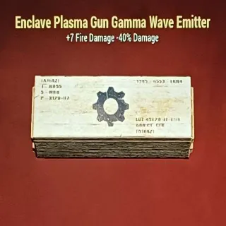 Enclave Gamma Wave Emitter Mod