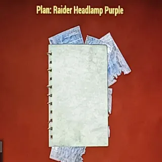 Raider Headlamp Purple