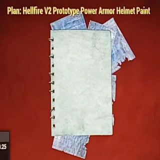 Hellfire V2 Prototype Power Armor Helmet Paint