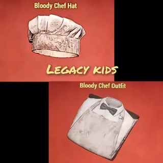 Bloody Chef Outfit and Hat