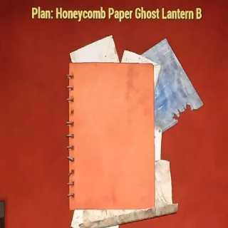 Honeycomb Paper Ghost Lantern B