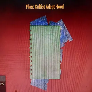 Cultist Adept Hood Plan