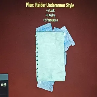 Raider Underarmor Style Plan