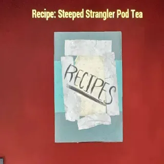 Steeped Strangler Pod Tea Recipe