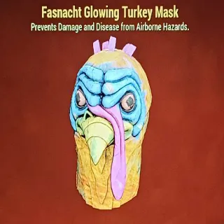 Glowing Turkey Mask