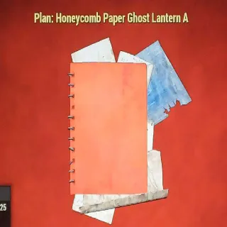 Honeycomb Paper Ghost Lantern A