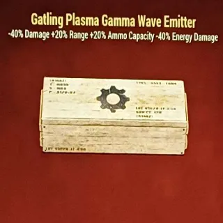 Gatling Plasma Gamma Wave Emitter Mod