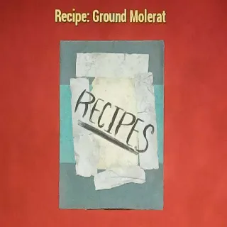 Ground Molerat Recipe