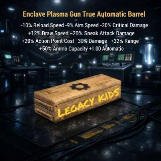 Enclave Plasma Gun True Automatic Mod