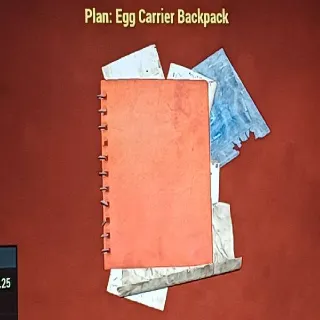 Egg Carrier Backpack Plan