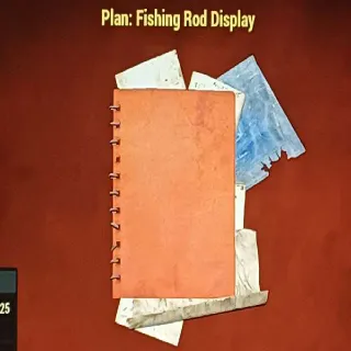 Fishing Rod Display Plan