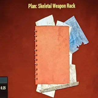 Skeletal Weapon Rack