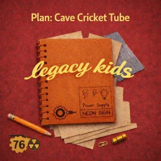 Cave Cricket Tube Plan