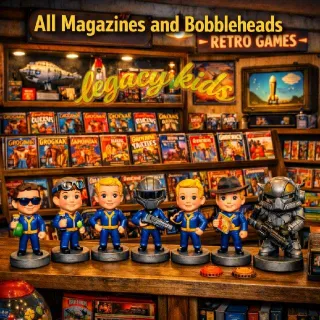 All Magazines and Bobbleheads