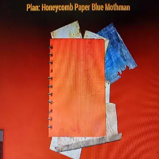HC Paper Blue Mothman