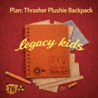 Thrasher Plushie Backpack Plan