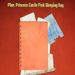 Princess Castle Pink Sleeping Bag