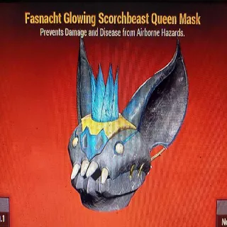 Glowing Queen Mask